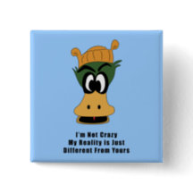 Green Cartoon Duck