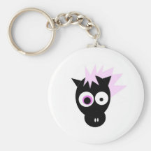 Crazy horse keychains