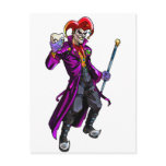 Crazy Jester Post Card