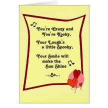 Crazy, Kooky Valentine... Cards