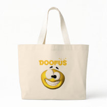 Crazy Looking Doofus Face Tote Bag