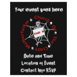 Crazy MF Church flyers