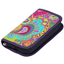 Crazy Paisley Purple/Plum  Planner