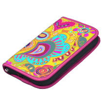 Crazy Paisley Yellow Planner