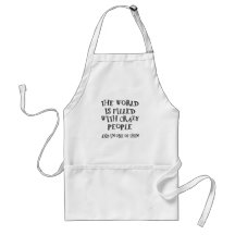 Crazy People Apron