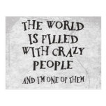 Crazy People Post Cards