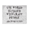 Crazy People postcards