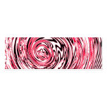 Crazy Pink Swirl Design business cards