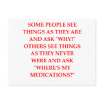 crazy psychiatrist joke postcards