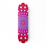 Crazy Radial Pattern: Custom Skateboard