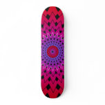Crazy Radial Pattern: Custom Skateboard