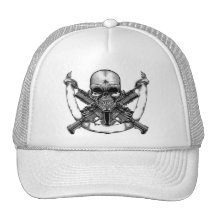 Crazy Skull Hat