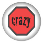 CRAZY Sticker