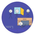 Crazy Sticks sticker