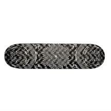 Crazy Swirl Design Skateboard Decks