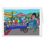 Crazy Town Greeting Card