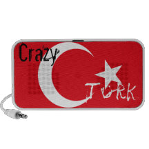 Crazy Turk on Turkish Flag PC Speakers