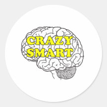 crazysmart sticker