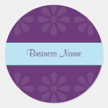 CRE8TIVE DESIGN 04 PURPLE BLUE STICKERS