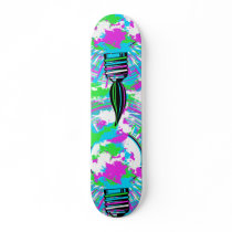Cre-A-Tiv-NRG cyan / magenta / lime Custom Skate Board