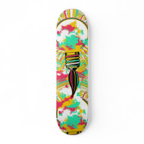 Cre-A-Tiv-NRG_green / orange /magenta Skate Board