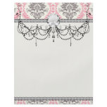 cream and grey tan damask bliss flyers