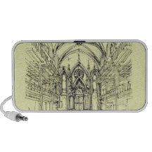 Cream Angel Gothic NYC Mini Speaker