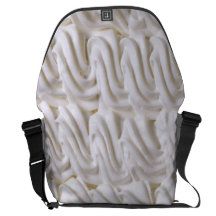 Cream decoration bolsa de mensajería