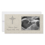 Cream Lace Religious Photo Card photo cards