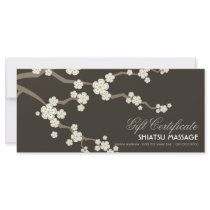 Cream Sakuras Cherry Blossoms Gift Certificate