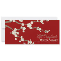 Cream Sakuras Cherry Blossoms Gift Certificate