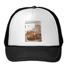 Cream Tea Mesh Hat