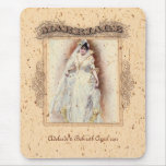 Cream Victoriana Wedding Commemoration Mouse Mat