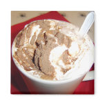 Creamy Hot Chocolate Still Life Photography magnets