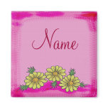 Create A Name Daisy  Magnet