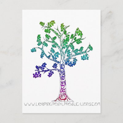 Create Postcards on Create Colour Tree Lines Postcards   Zazzle Co Uk
