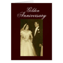 Create your own 50th Anniversary Invitations Greeting Card