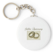 Create your own Golden Anniversary Keychains