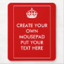 Create Your Own Mouse Pad