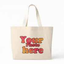 CREATE YOUR OWN PHOTO CANVAS BAGS