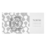 Create Your Own Photo Card Grey photo cards