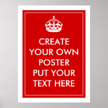   Poster on Create Your Own Poster
