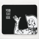 CREATE YOUR OWN RETRO COWBOY GIFTS mousepads