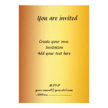 Create your own Simple Invitation