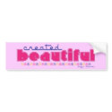 Created Beautiful Christian bumper sticker bumper stickers