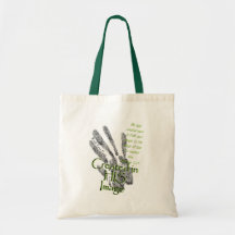 Created In His Image Canvas Bags