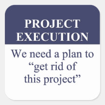 Creating a Project Execution Plan (3) Sticker