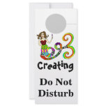 Creating Do Not Disturb Mermaid Muse rack cards