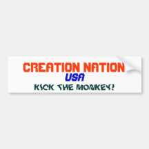 CREATION NATION BUMPER STICKERS
