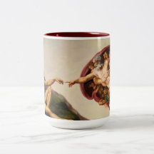 Creation of Adam Coffee Mug